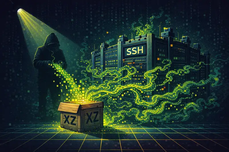 Hero image for The XZ Backdoor: How One Developer Nearly Compromised the Internet